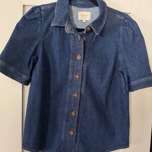 SEZANE/ Kendall Shirt in Denim/ Size 40